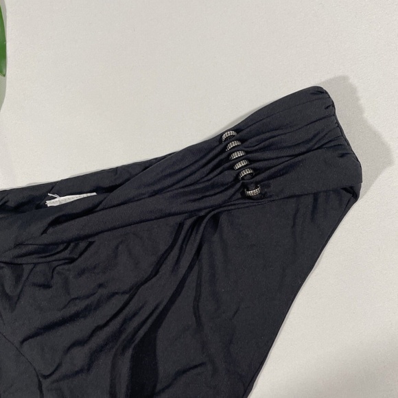NEW Becca [ Small ] Reconnect Hipster Bikini Bottoms in Black‎ - Picture 5 of 12